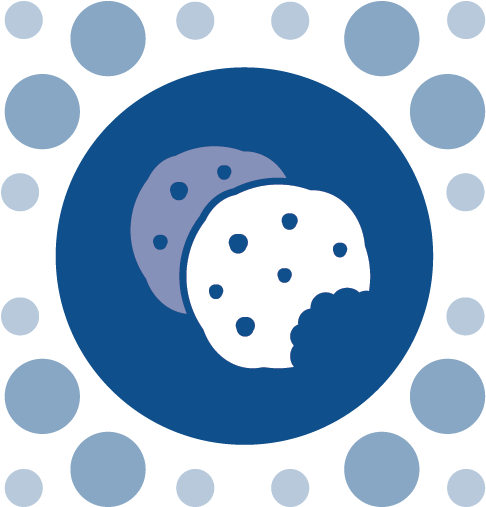 Plus, Fresh Baked Cookies - Circle Clipart (612x612), Png Download