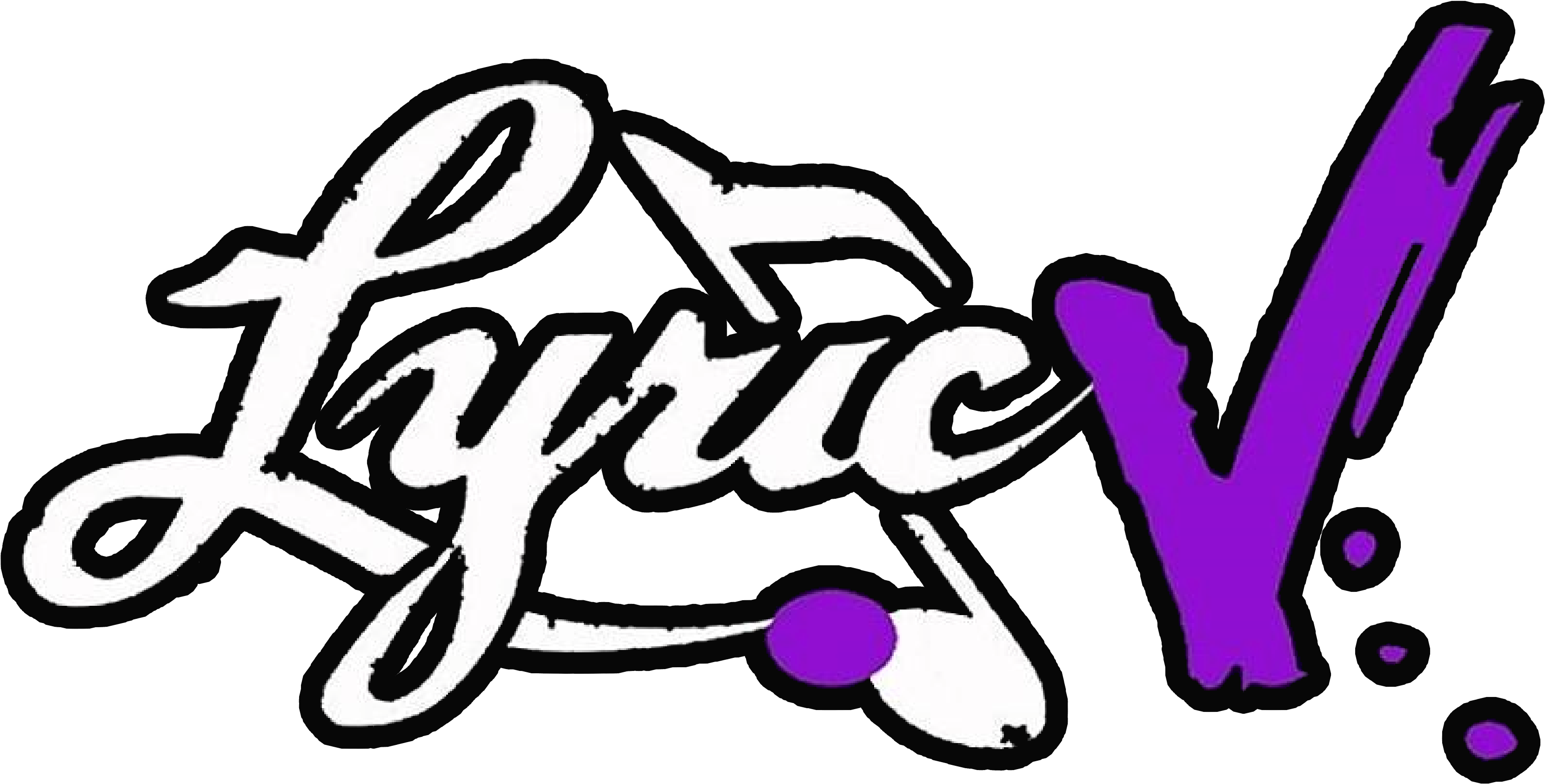 Lyric V New Logo Copy Clipart (3822x2178), Png Download