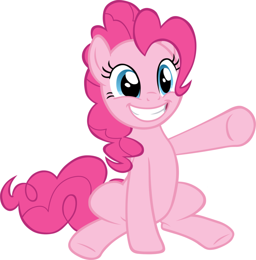 Oh Rarity, You Look Hilarious - Mlp Angry Pinkie Pie Clipart (887x901), Png Download