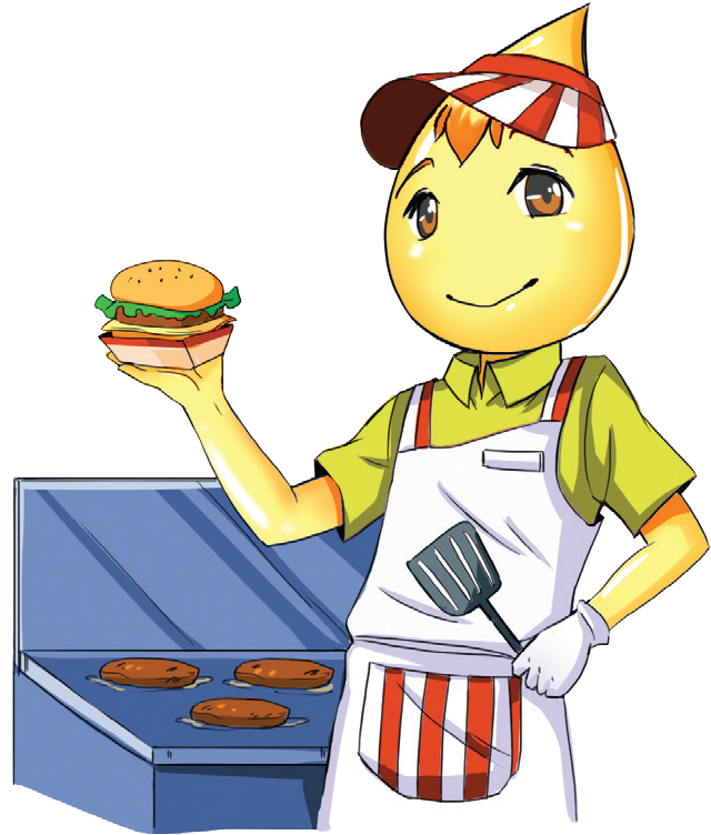 Industrial Frying Oil Made From Palm Oil Is The Popular - Cartoon Clipart (671x804), Png Download