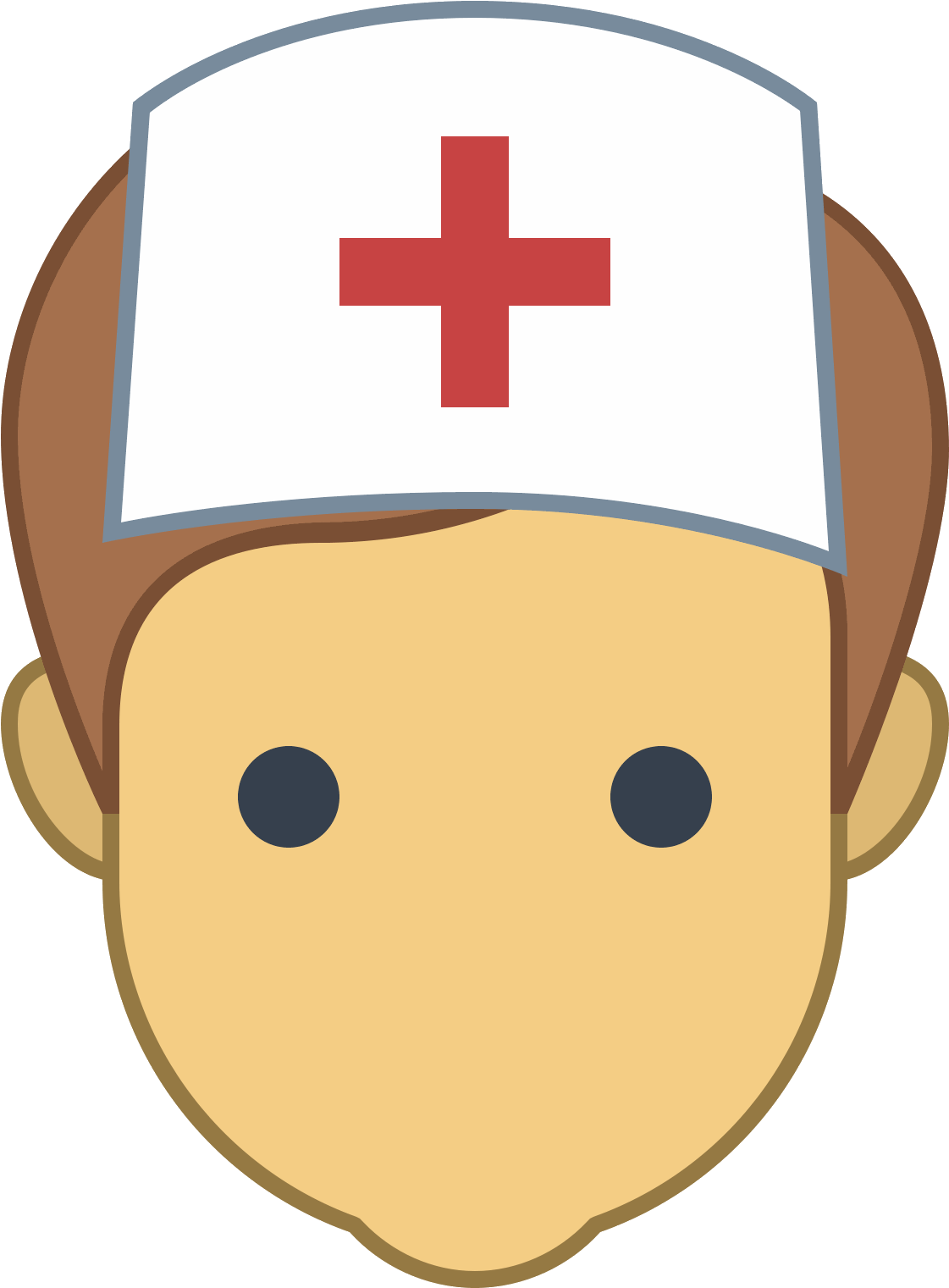 Nurse Male Icon - Icon Clipart (1600x1600), Png Download