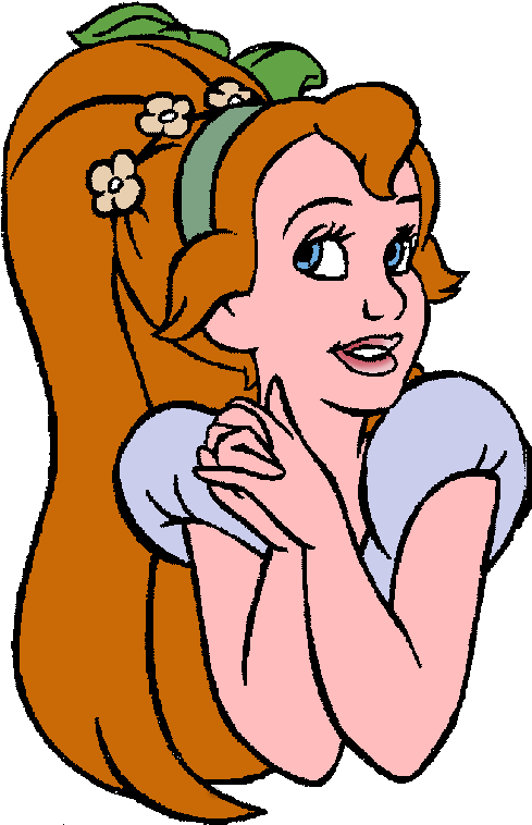 Thumbelina Clipart - Thumbelina 1994 Coloring Sheets - Png Download (517x794), Png Download