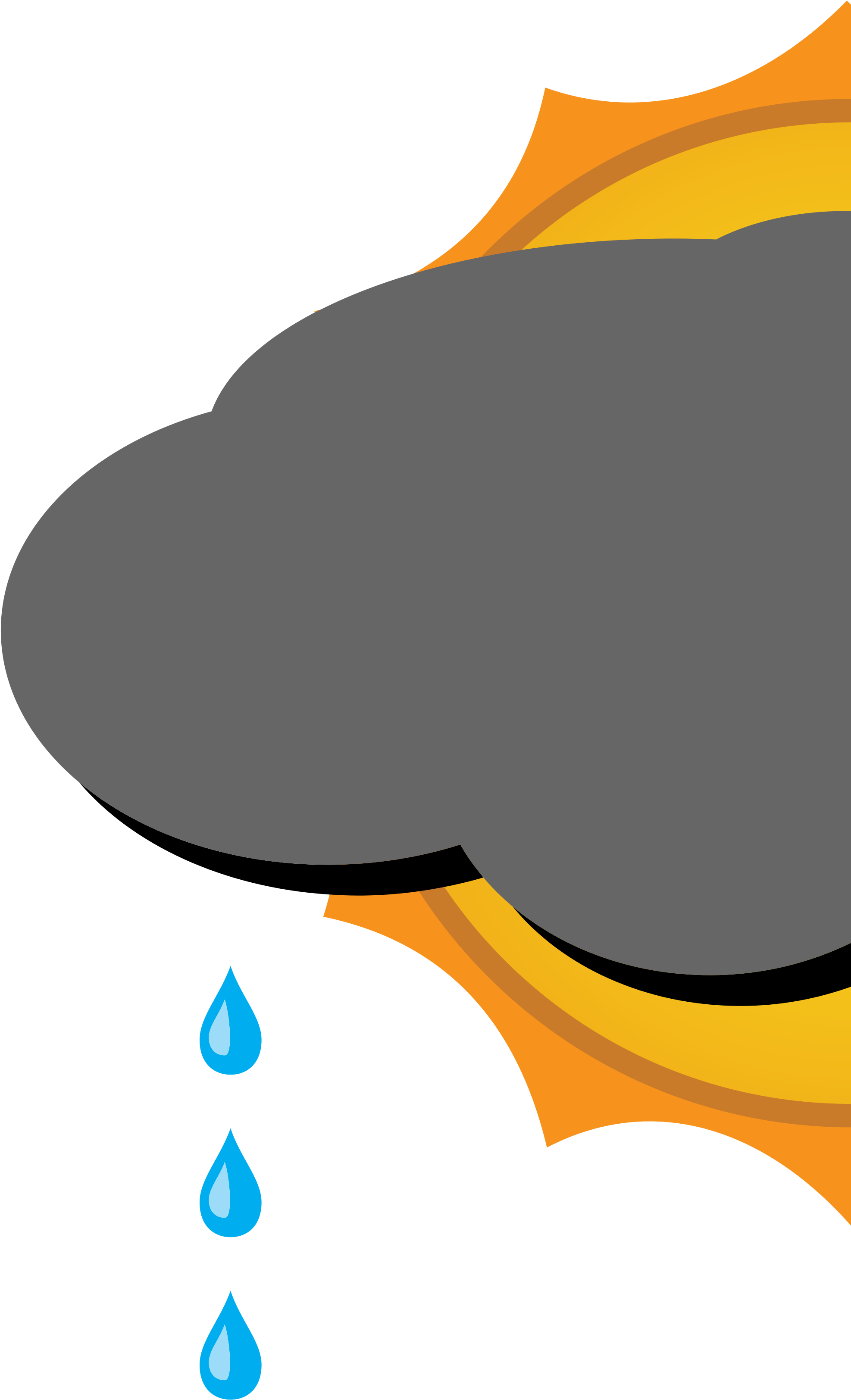 Partly Cloudy Clipart 3, Buy Clip Art - Png Download (2000x3357), Png Download