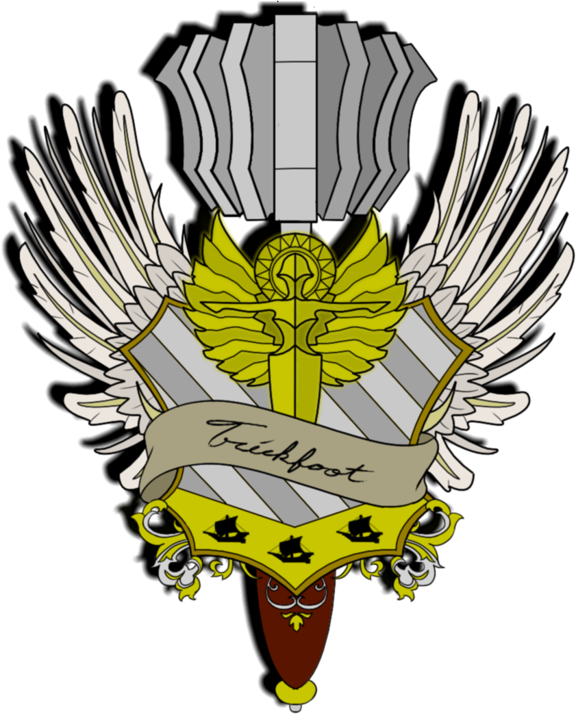 Wings Clipart Family Crest - Clip Art - Png Download (855x1046), Png Download