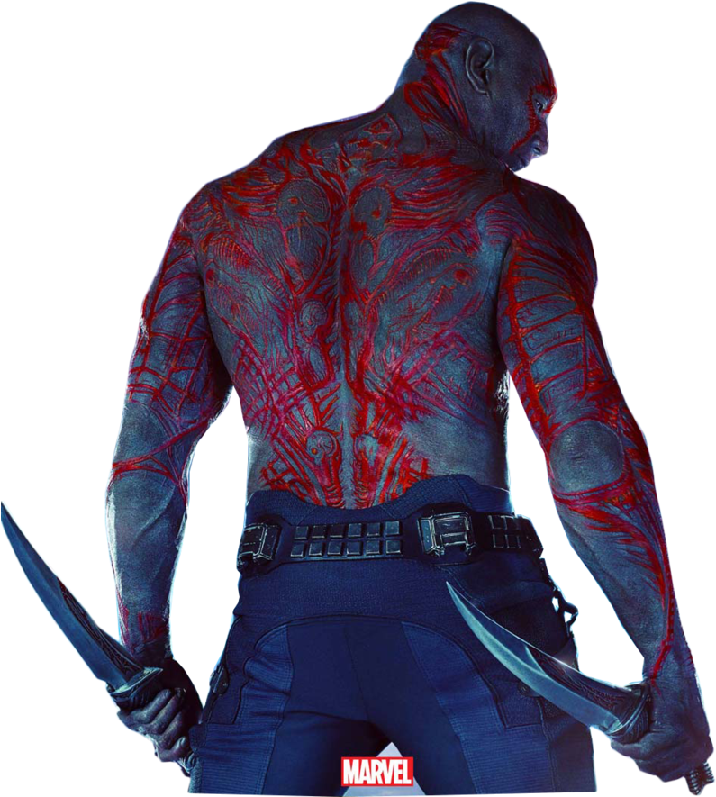 Related Wallpapers - Guardians Of The Galaxy Vol. 2 Drax Clipart (794x1006), Png Download