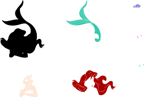 Ariel Clip Art - Png Download (500x338), Png Download
