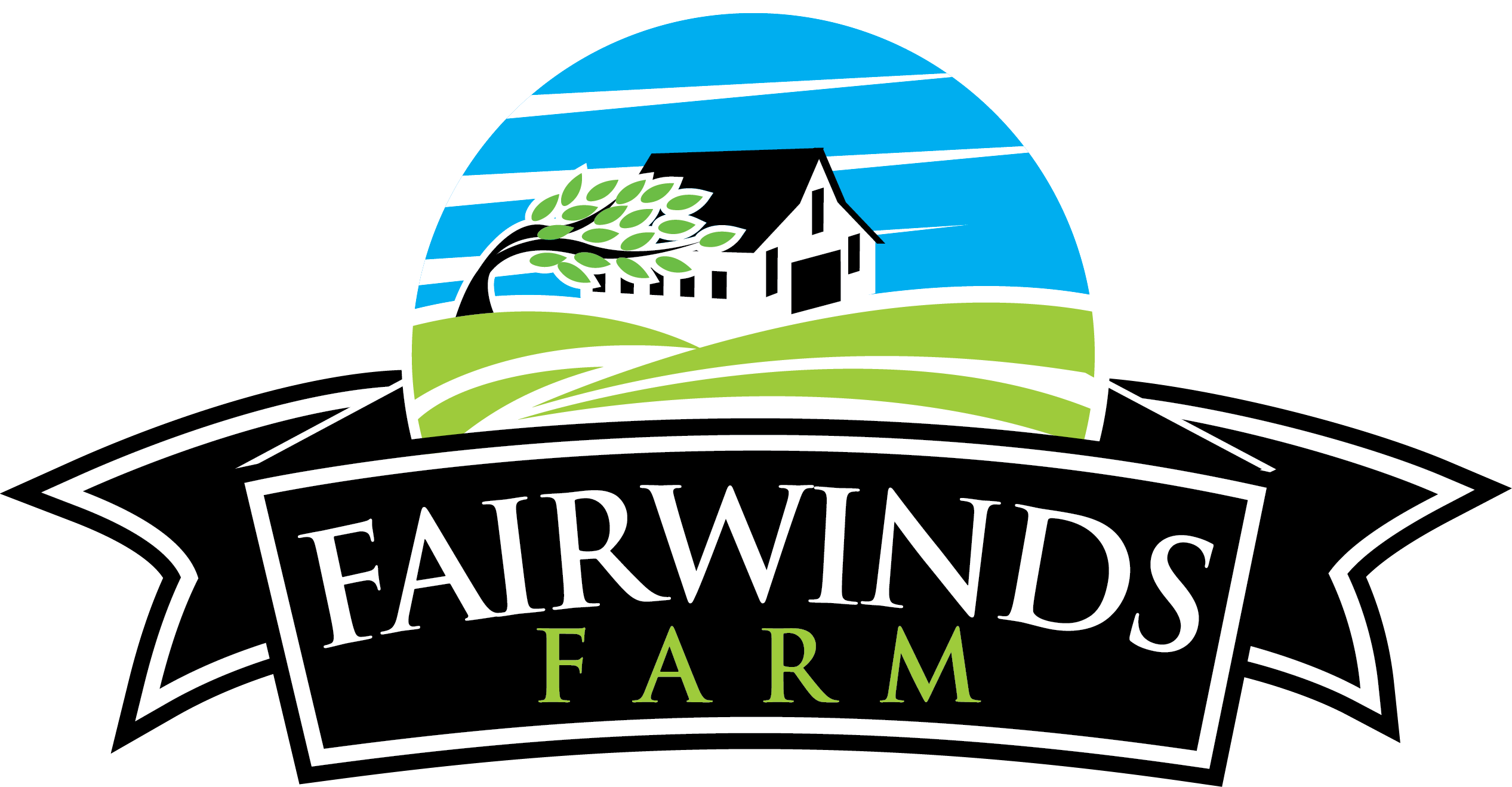 Fairwinds Farm, Fort Macleod, Ab - Fairwinds Farm Clipart (2533x1318), Png Download