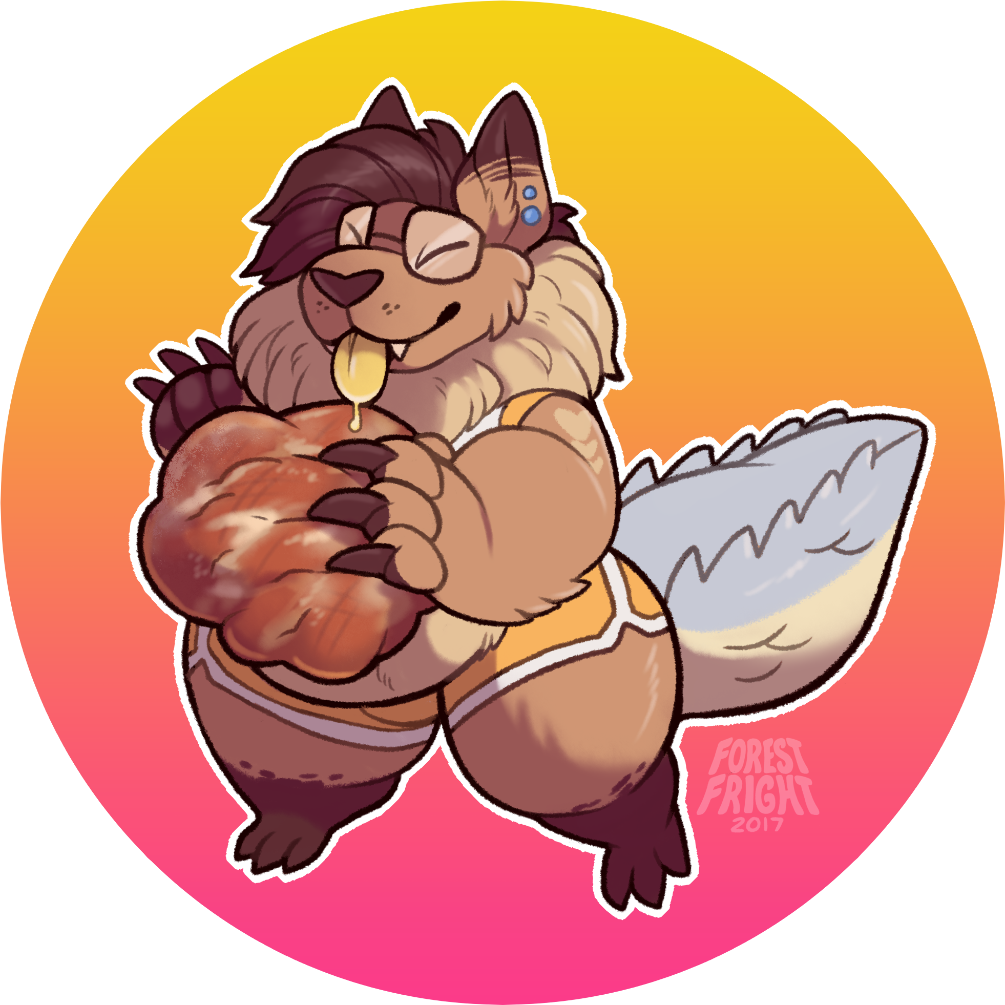 Snack Time [c] - Cartoon Clipart (2000x2000), Png Download