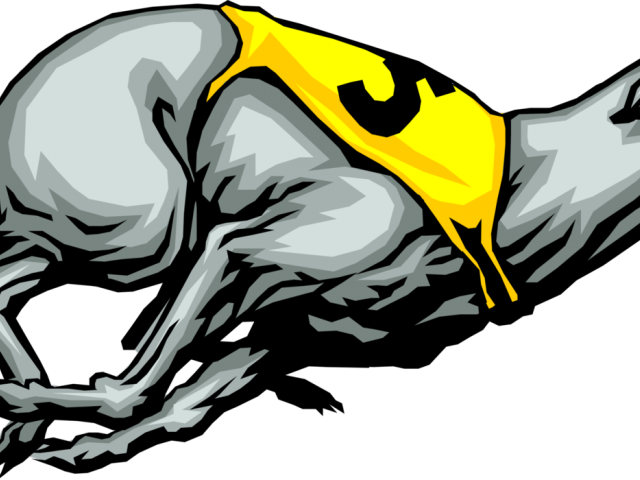 Greyhound Clipart Greyhound Racing - Greyhound Clipart - Png Download (640x480), Png Download