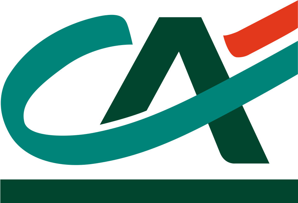 Logo Crédit Agricole - Credit Agricole Logo Png Clipart (960x960), Png Download