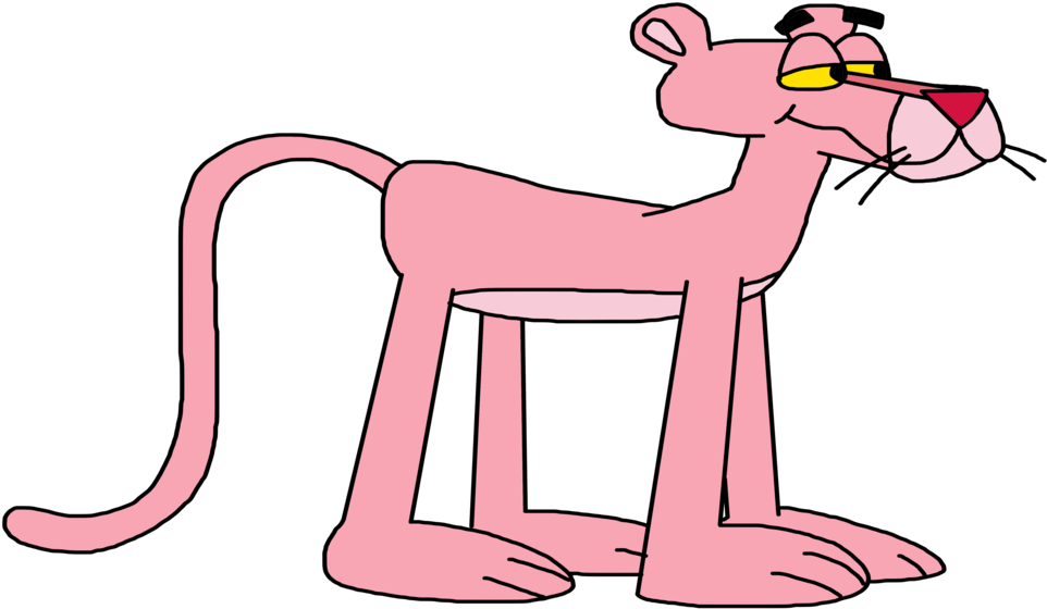 The Pink Panther Clipart (1171x683), Png Download