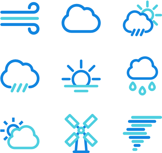 Weather - Scalable Vector Graphics Clipart (600x564), Png Download
