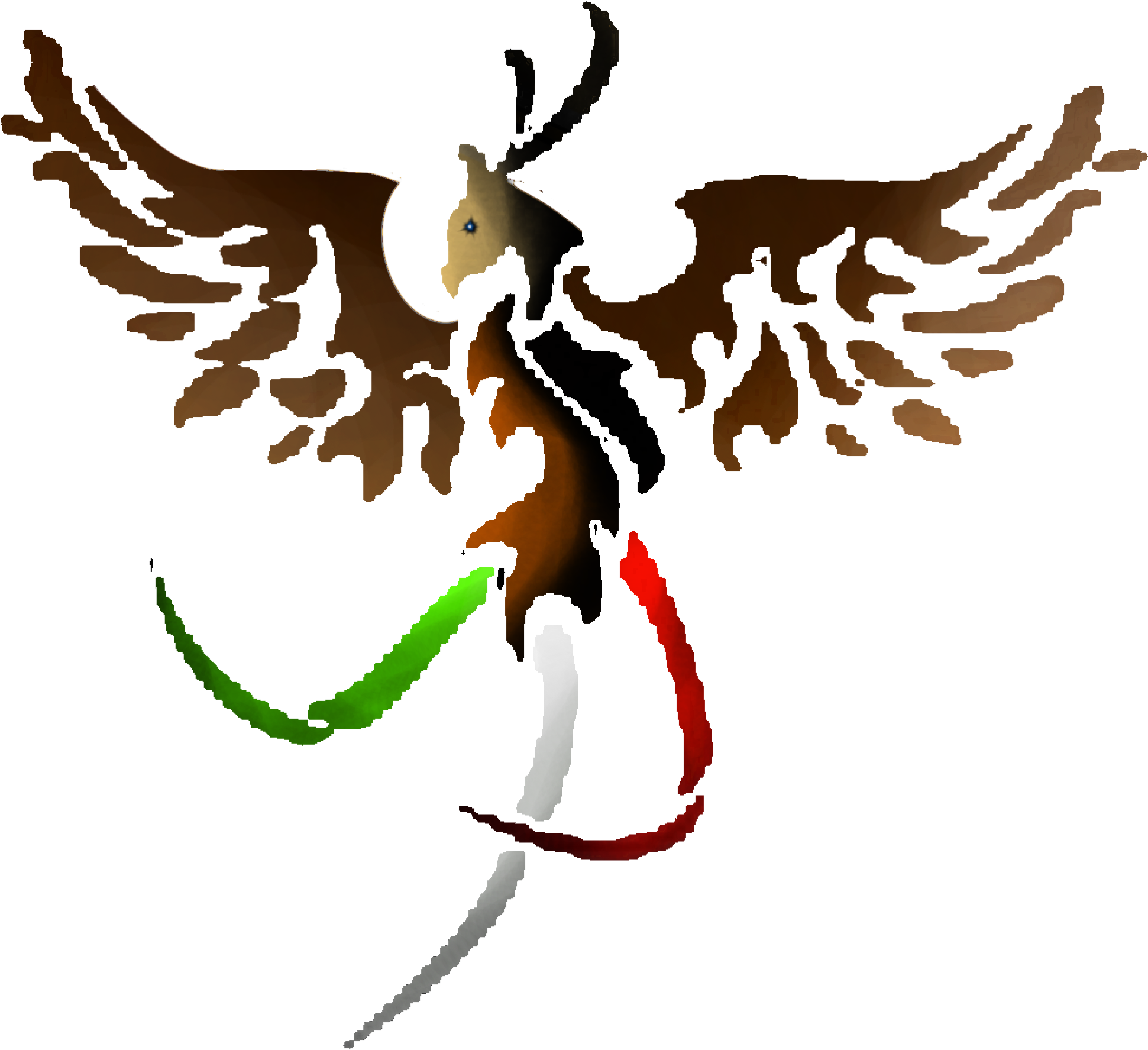 Phoenix Tattoo Clipart (2046x2046), Png Download