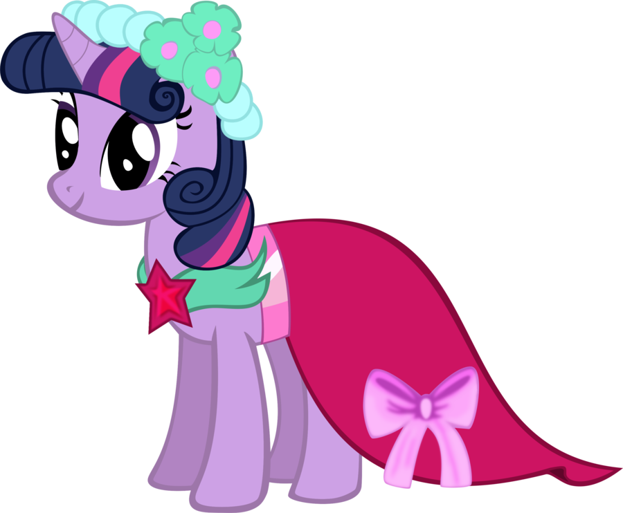 Bridesmaid Twilight Sparkle By Ibelcomputing-d4rucbu - Mlp Canterlot Wedding Twilight Clipart (900x742), Png Download