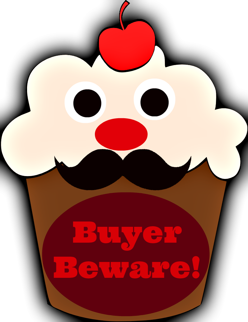 Buyers Warning- Evil Shades Cosmetics Clipart (797x1035), Png Download