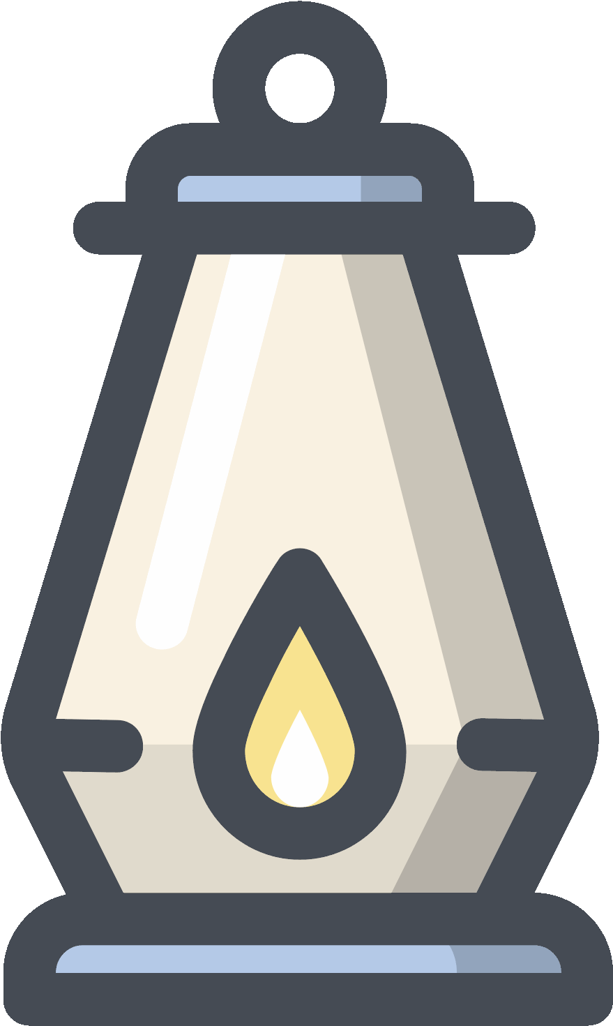 Oil Lamp Icon - Lamparas De Aceite Icono Png Clipart (1600x1600), Png Download
