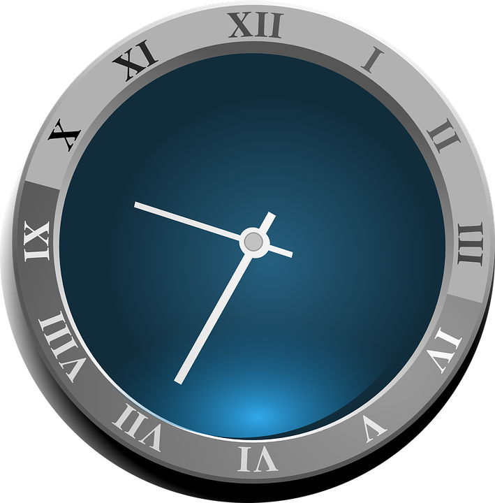 Clock Vector Free 21, Buy Clip Art - Clock Clip Art - Png Download (709x720), Png Download
