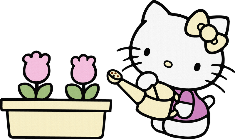 Http - //fazendoanossafesta - Com - Br/2011/06/imagens- - Invitacion De Cumpleaños Hello Kitty Clipart (800x475), Png Download