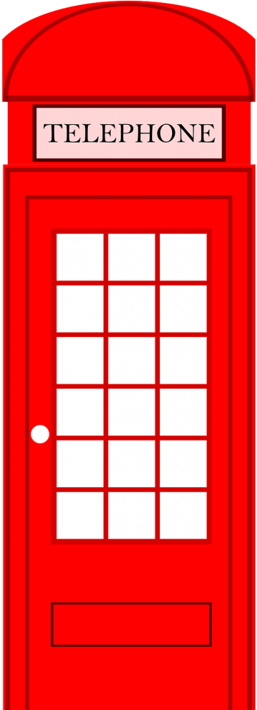 Phone Box,telephone Booth,telephone Box,call Booth,call - Telephone Booth Png Clipart (500x1000), Png Download