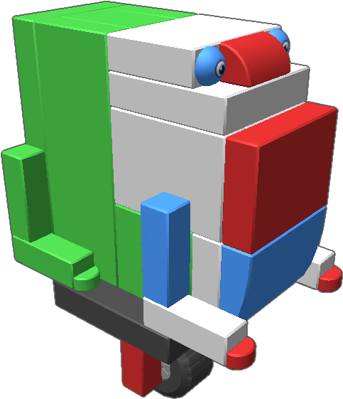 Rams Into Things With A Hero Tag By Using His Infamous - Educational Toy Clipart (768x768), Png Download