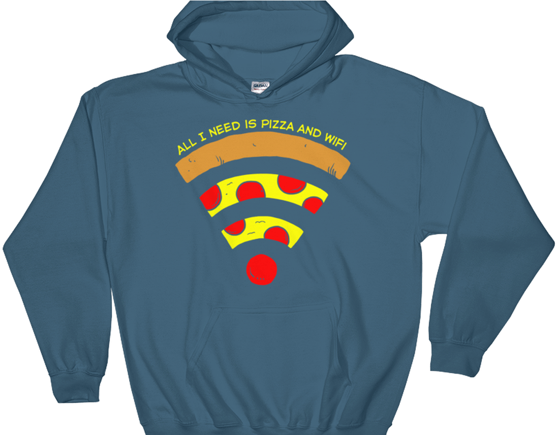 Pizza And Wifi Hoodie Chris Hallbeck - Halloween Boobees Hoodie. Ghost Hoodie. Halloween Hoodie. Clipart (1368x855), Png Download
