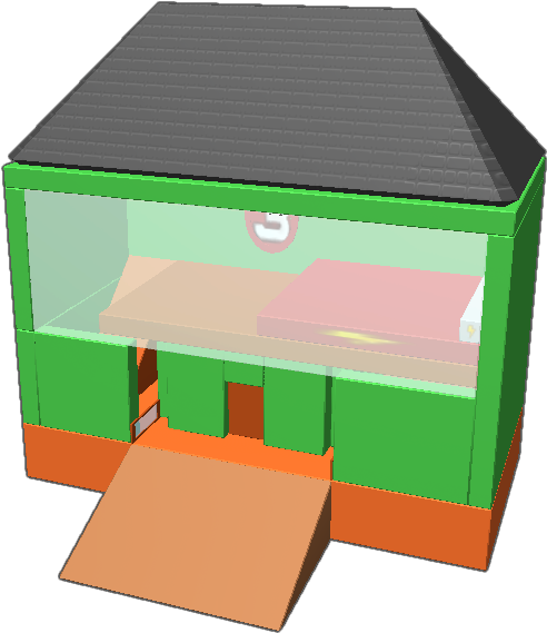 A Big House - Plywood Clipart (768x768), Png Download