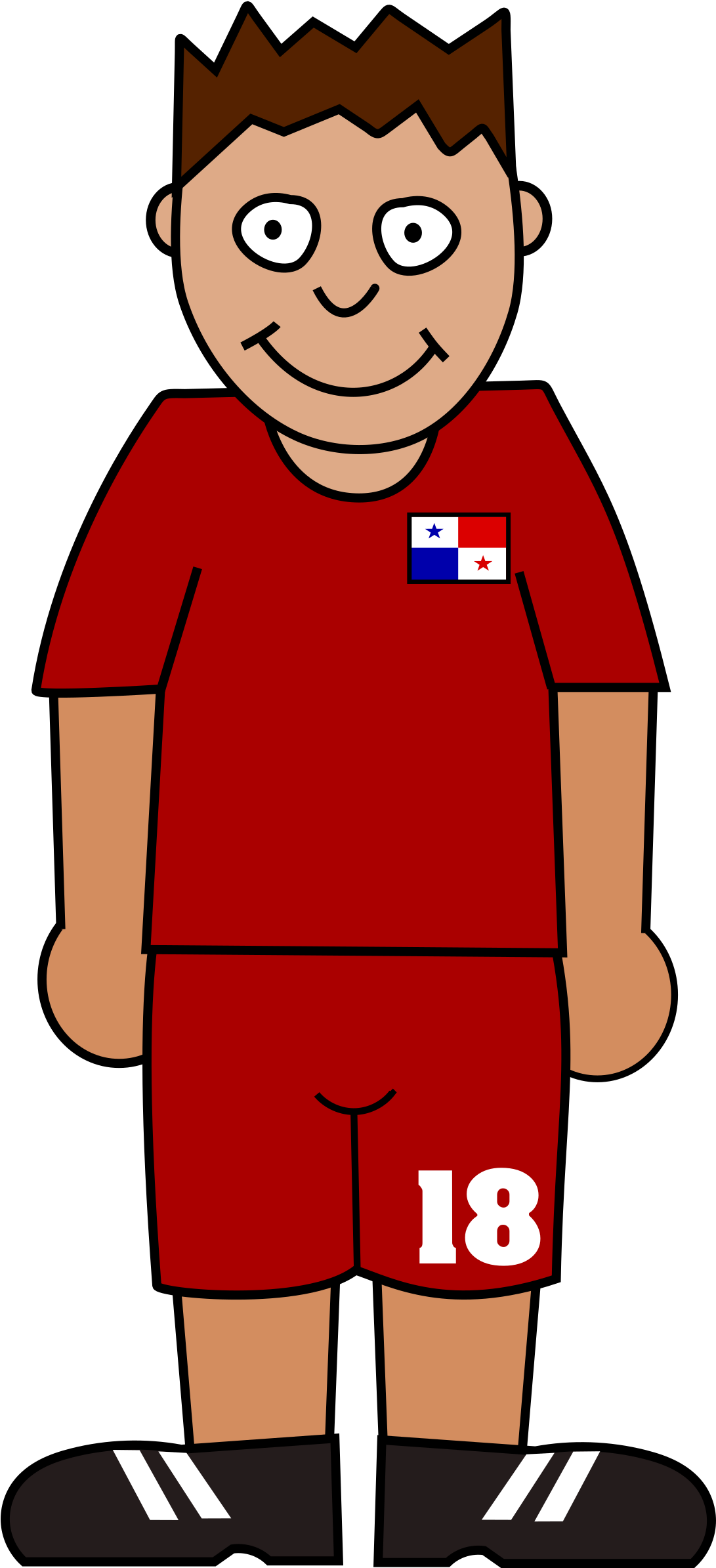 Big Image - World Cup Soccer Player Clipart Png Transparent Png (1090x2400), Png Download