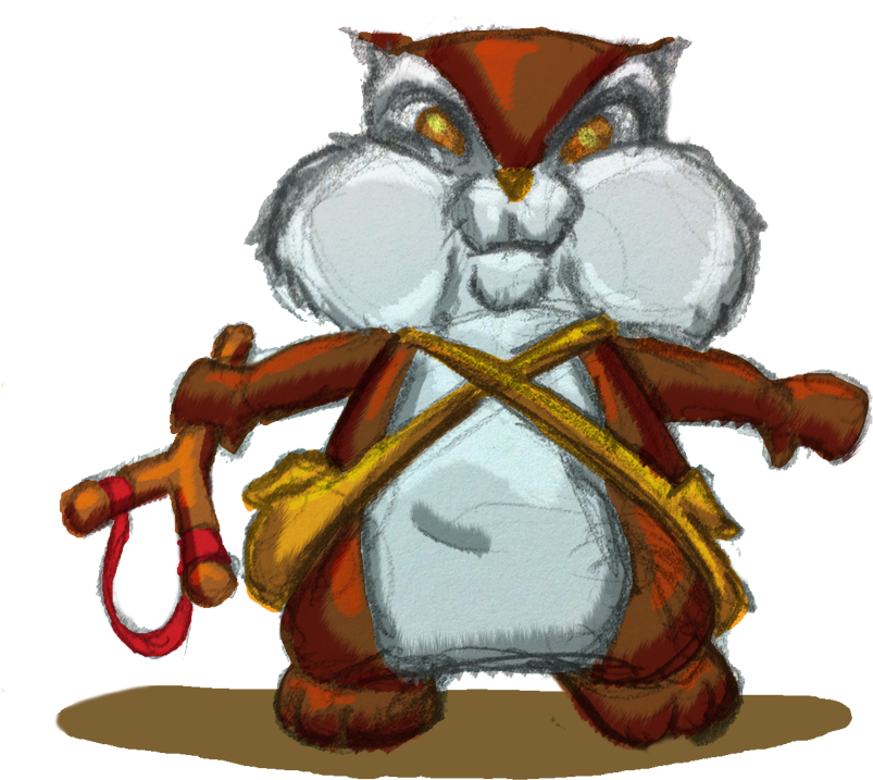 Chadwick Chipmunk - Cartoon Clipart (874x1131), Png Download