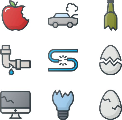 Broken Clipart (600x564), Png Download