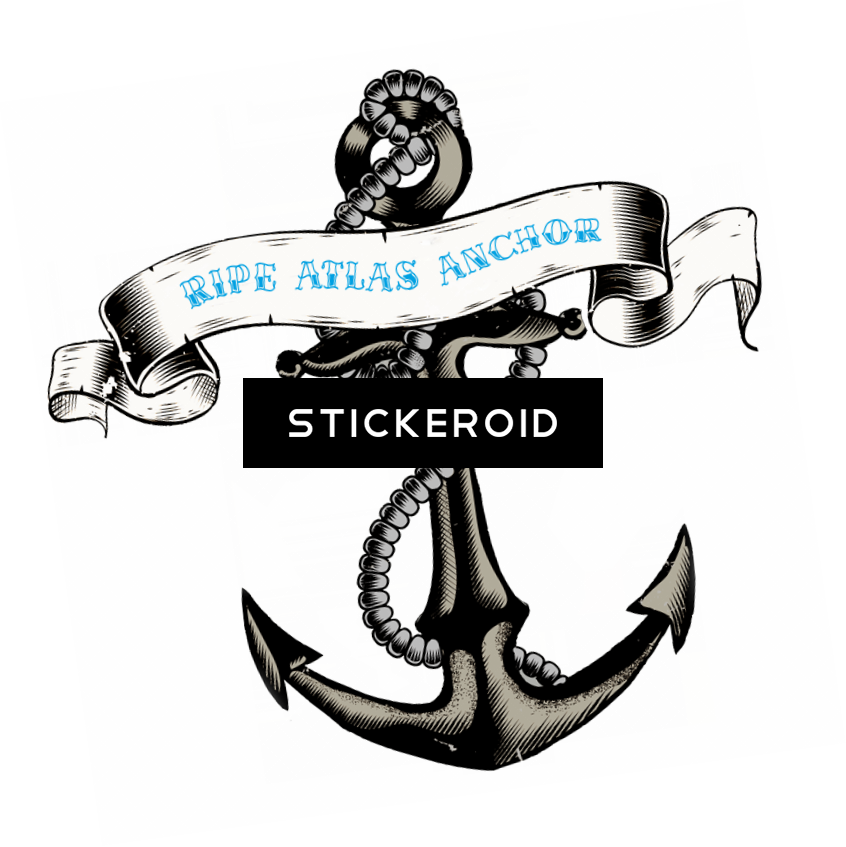 Anchor Tattoos - Illustration Clipart (846x847), Png Download