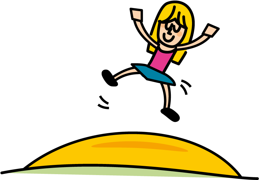 Bounce, Roll And Laugh To Your Hearts Content On Our - Pillow Clipart (850x603), Png Download