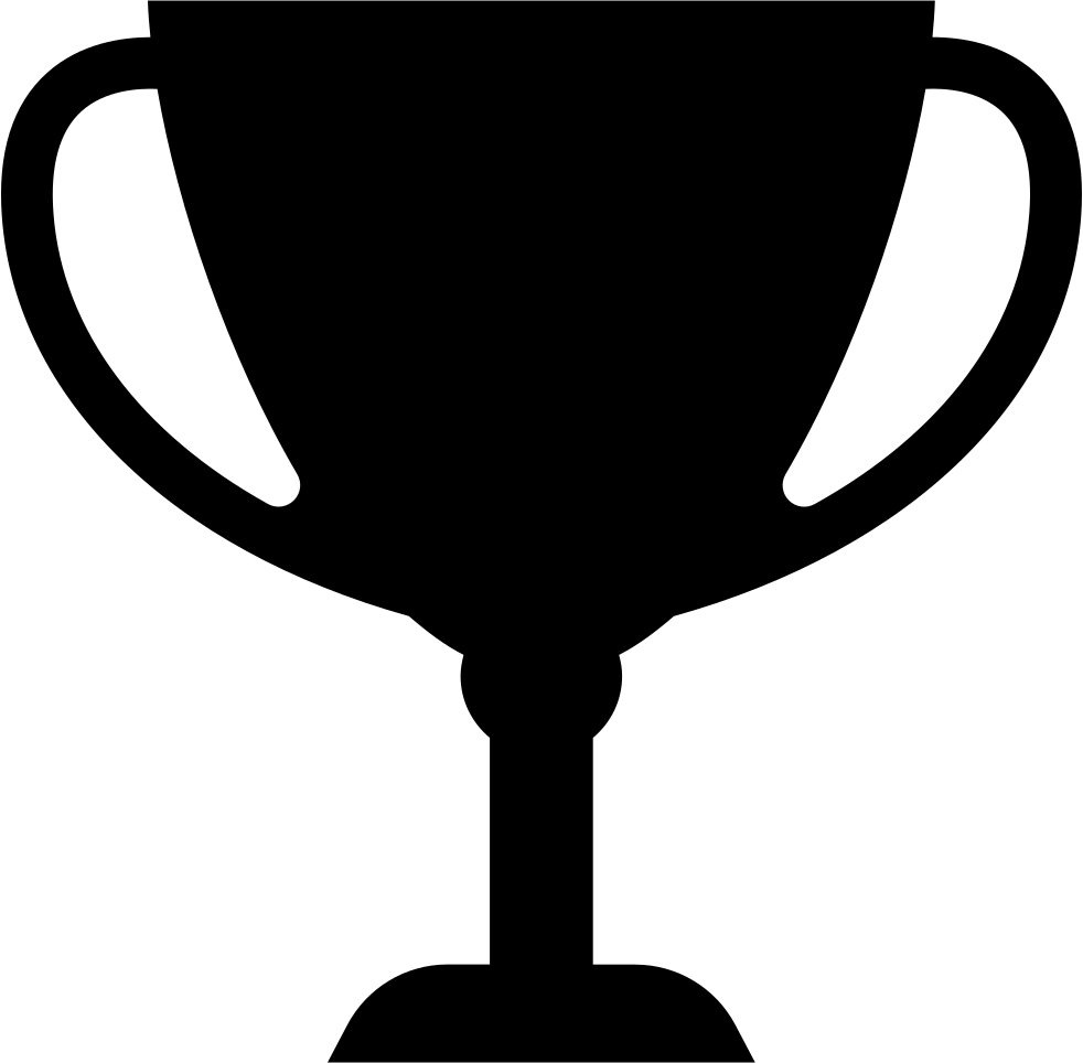 At Getdrawings Com Free For Personal Use - Trophy Silhouette Clipart (982x964), Png Download