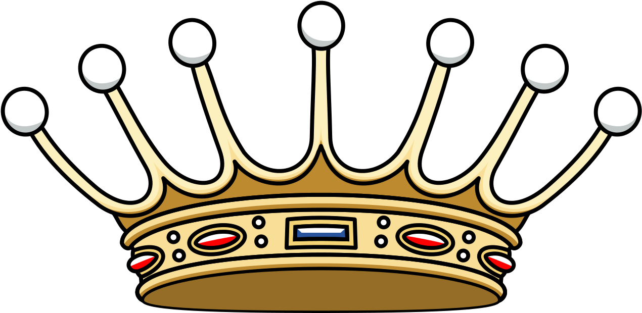 Baron - Kóróna Clipart (1280x632), Png Download