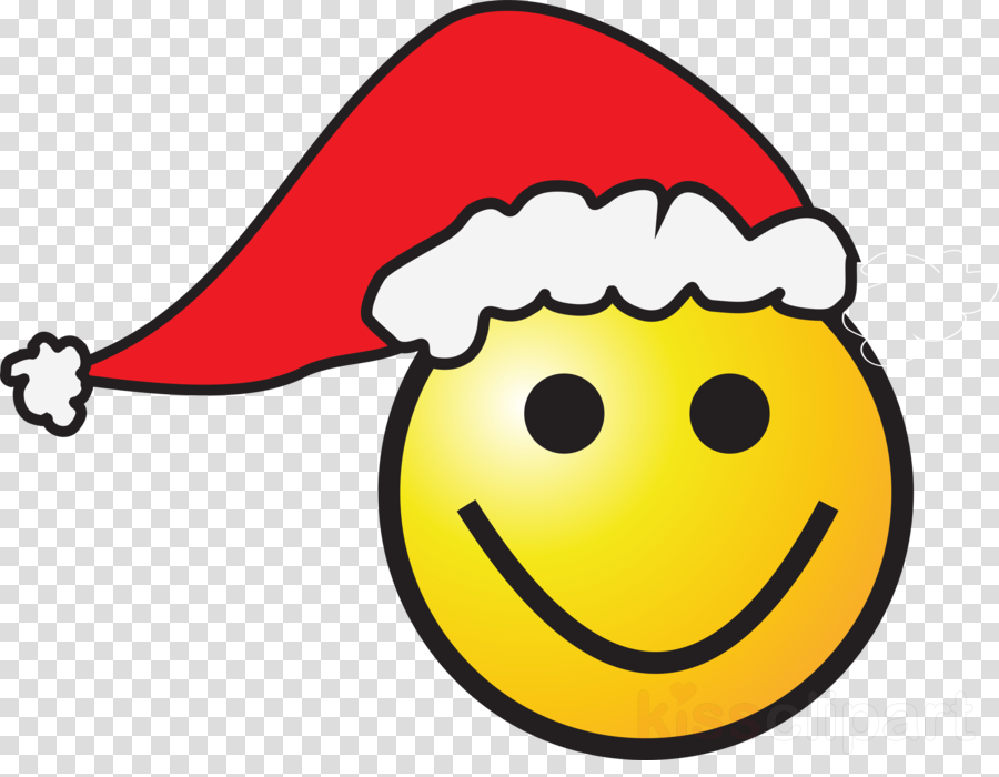 Christmas Smiley Face Clipart Clip Art Christmas Smiley - Smiley Face Christmas Emoji - Png Download (900x700), Png Download