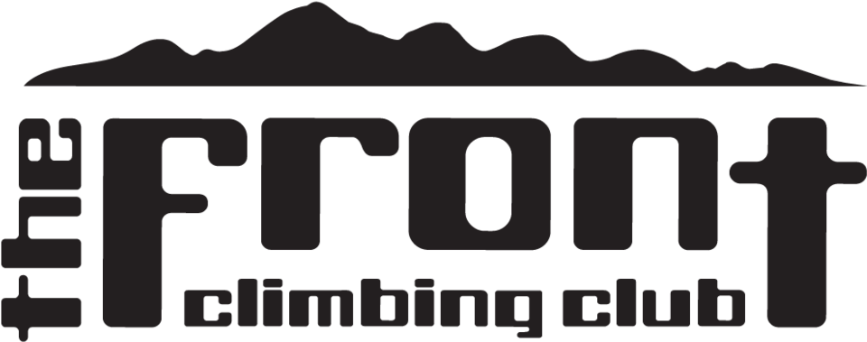 The Front Logo - Front Climbing Club Clipart (1000x419), Png Download