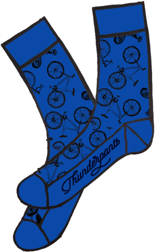 Socks Clipart Blue Item - Sock - Png Download (683x1024), Png Download