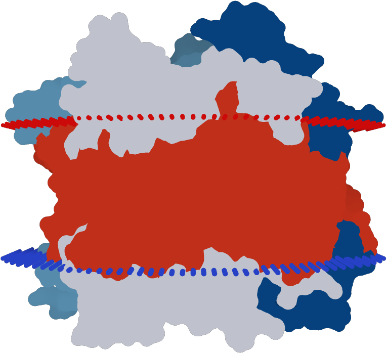 Transmembrane Flat Surface Display Opm Clipart (1000x1000), Png Download