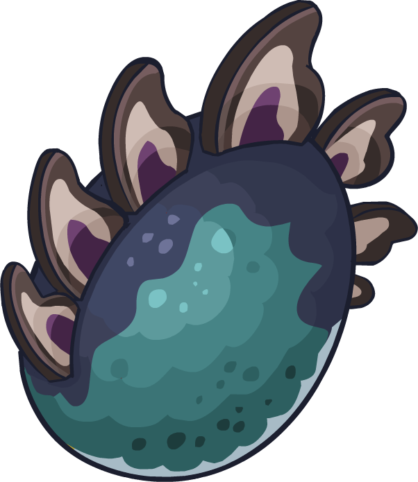 Prehistoric 2014 Eggs Stegosaurus Blue - Egg Clipart (602x695), Png Download