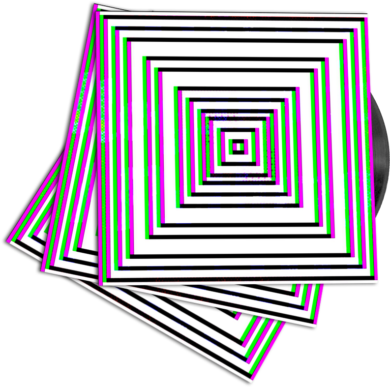 Vintage Triple Vinyl Record Mockup Tri Clipart (860x860), Png Download