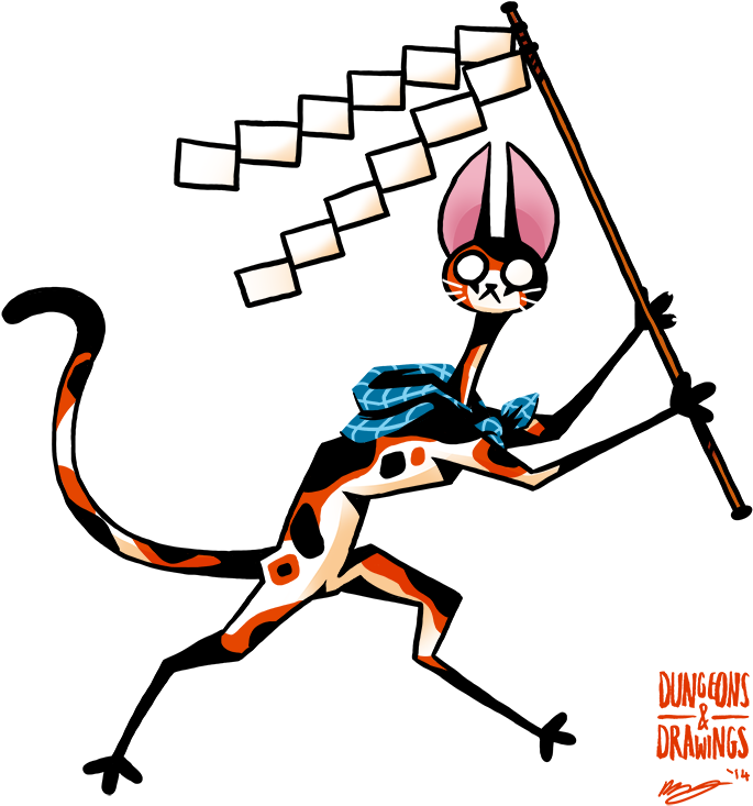 Hengeyokai Are More A Varied Creature Type Than A True - Sketch Clipart (750x750), Png Download