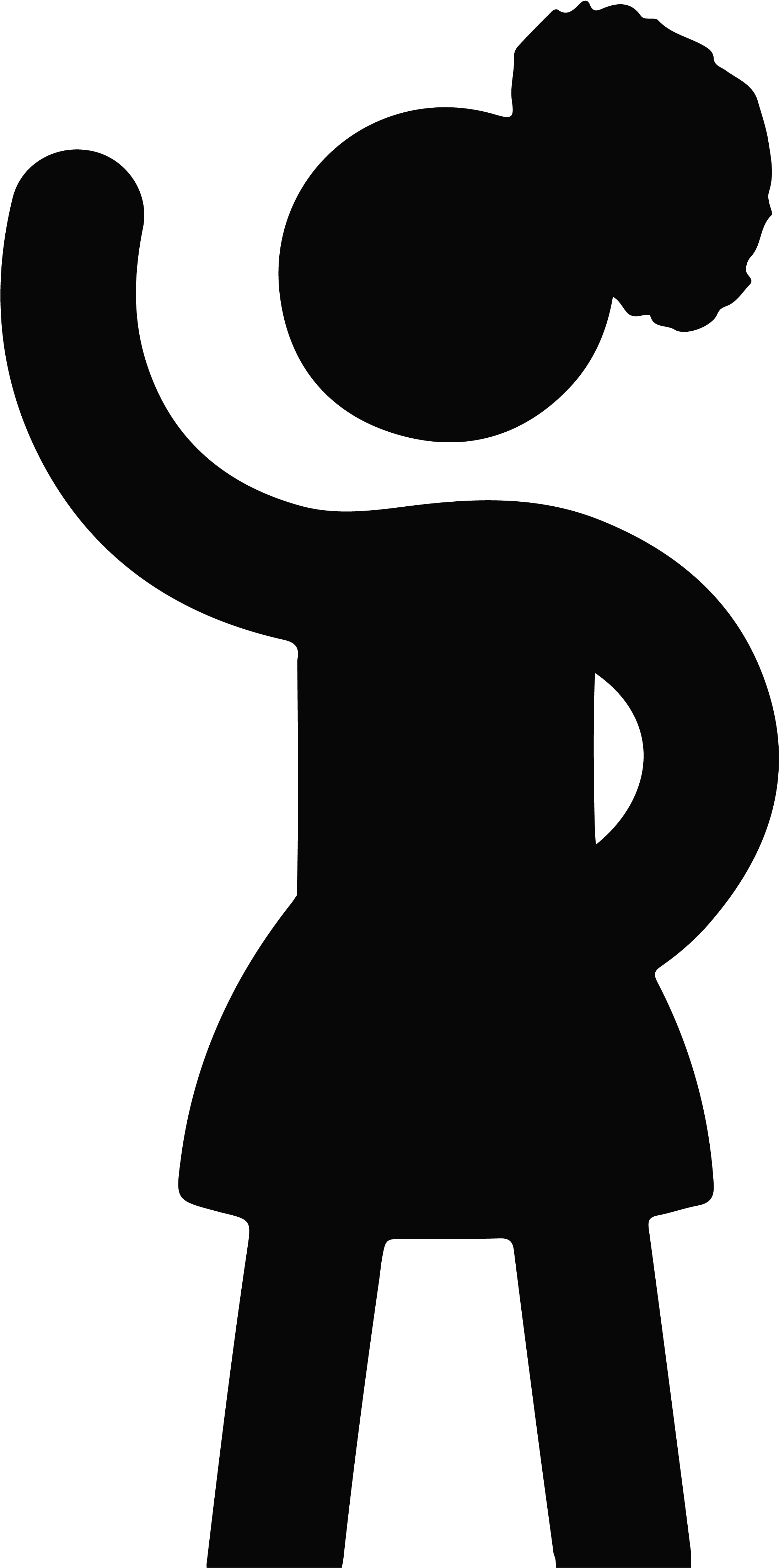 Of Black Women Report High Levels Of Discrimination - Silhouette Clipart (5000x5000), Png Download