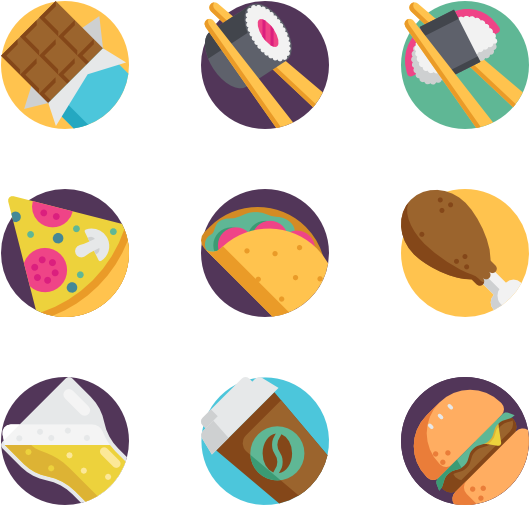 Fast Food - Icon Clipart (600x564), Png Download