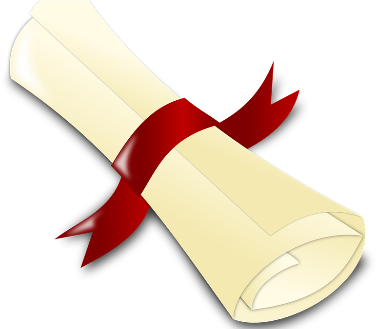 Dryden School Annual Awards - Diploma Clip Art - Png Download (782x675), Png Download