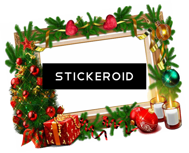 Christmas Frame - Printable Christmas Ornaments Clipart - Png Download (655x529), Png Download