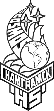 Hamtramck High School Logo Clipart (222x456), Png Download