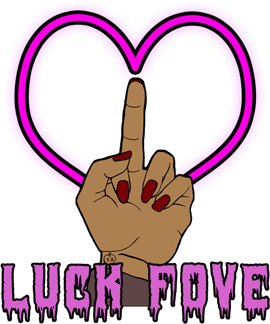 Luck Fove Hooded Sweater - #luckfove Clipart (1000x1333), Png Download