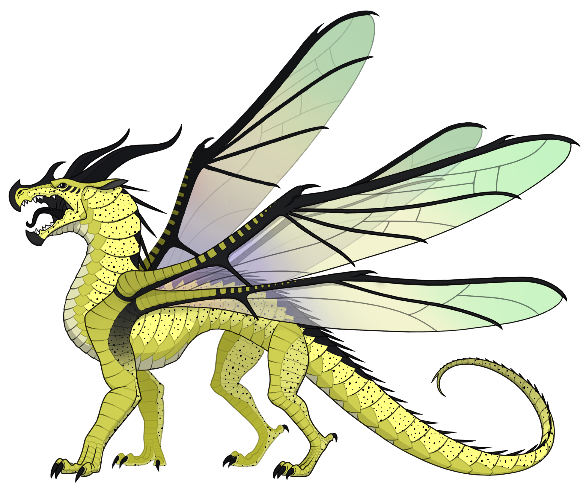 Download Sandfly Wings Of Fire Blue And Cricket Clipart (1577415