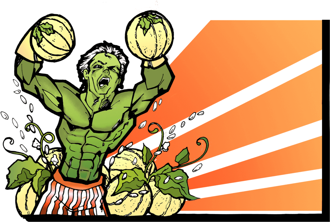 Puree From Rocky Ford Melons Is Added During A Fermentation - Cartoon Clipart (1200x1200), Png Download