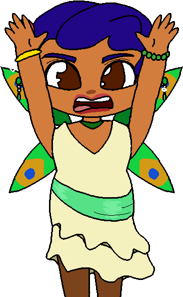 A Visual Novel In Action - Cartoon Clipart (427x720), Png Download