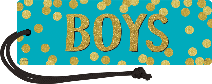 Tcr77395 Confetti Magnetic Boys Pass Image - Teacher Created Resources Confetti Magnetic Boys Pass Clipart (900x900), Png Download